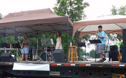 Athens Christian Center Praise Band Performs at Jesus Jam 7/11/2015